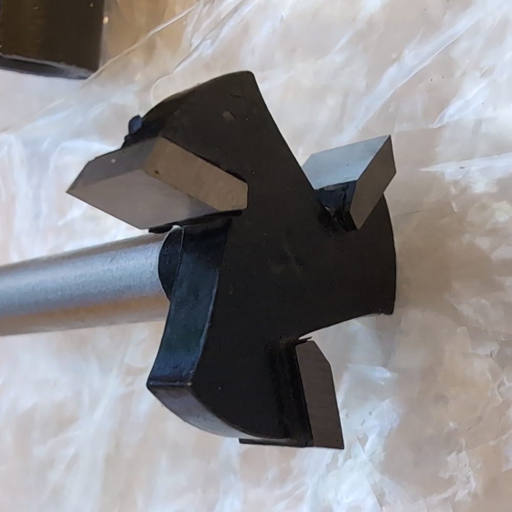 CNC Surfacing 1/4 Router Bit with 3 Wings New